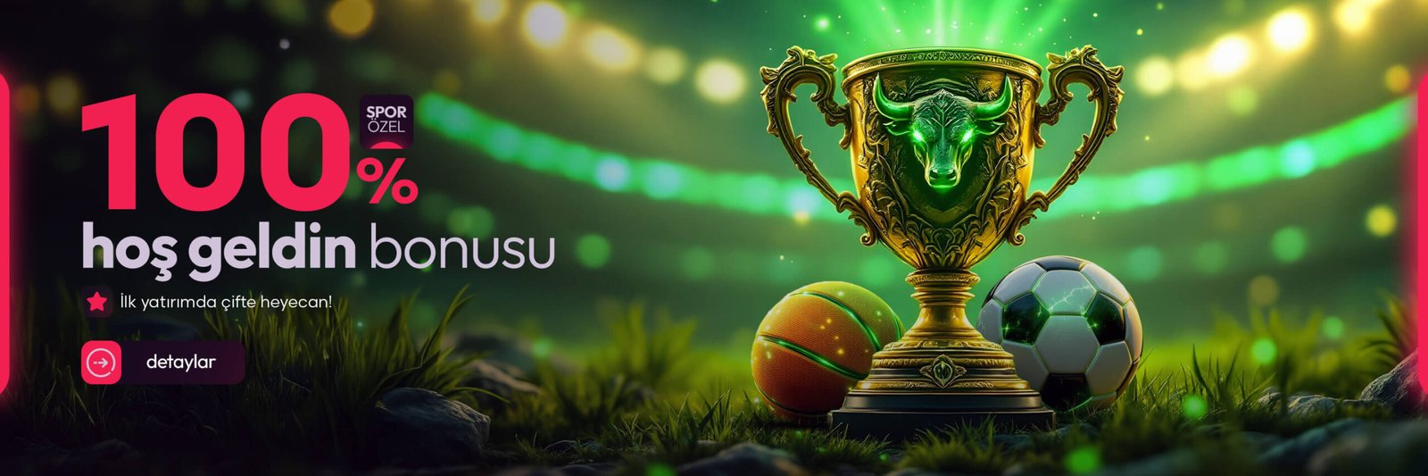 %100 Hoş Geldin Spor Bonus