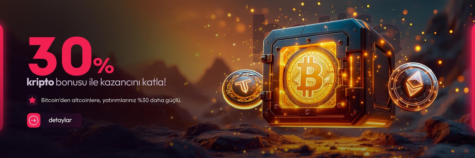 %30 Kripto Yatırım Bonus